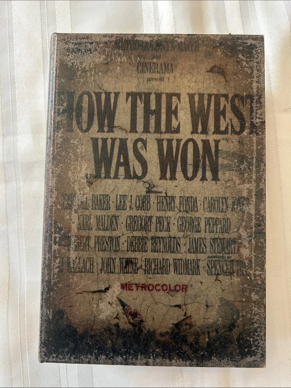 “How The West Was Won” Fake Out Storage Safe